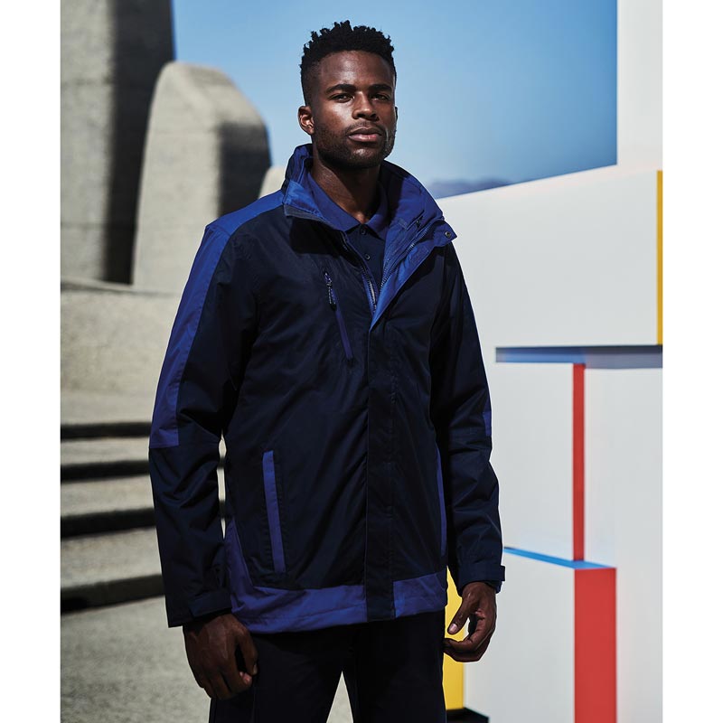 Contrast 3-in-1 jacket - New Royal/Navy XS
